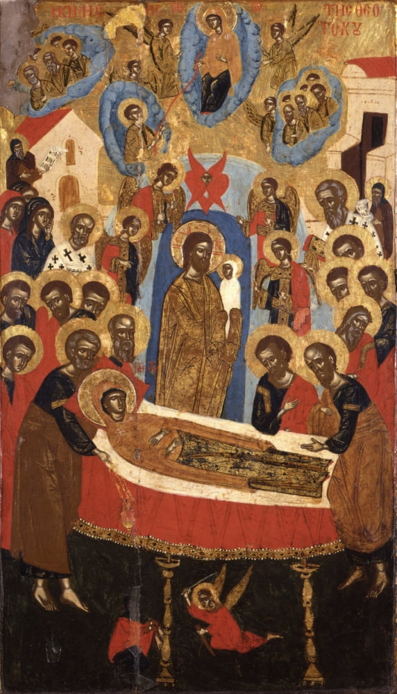 Dormitio Virginis Canvas Art - (24 x 36)