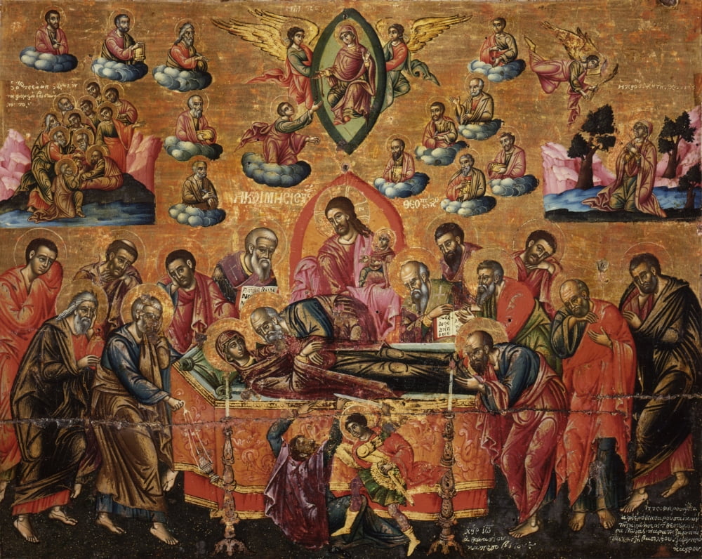 Dormitio Virginis Canvas Art - (36 x 24)