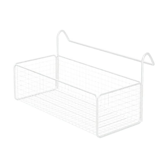 Dormitory Bedside Hanging Organizer Storage Rack, Adjustable Hook Shelf for College Student Space Saving Solution