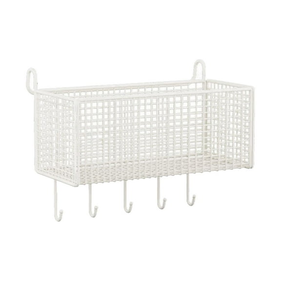 Dormitory Hanging Rack Bedside Caddy Organizer Shelf Strong Load Capacity for Bedroom Office Loft Beds