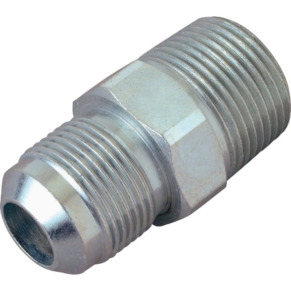 Dormont 90 Series Brass Gas Flare Fitting, 1/2" OD Flare x 1/2" FIP Adapter, For Use with Flared Brass, Copper, Aluminum, Wielded Steel Hydraulic Tubing