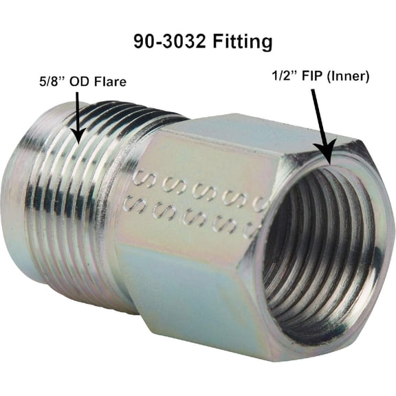 Dormont Adapter Gas Fitting, Bulk - Single Pack