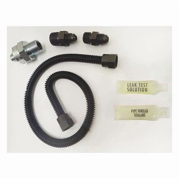 Dormont Gas Flow Valve Kit,SS,24" L,3/8" Size 10A-2131V2KIT-TS-24B