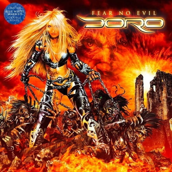 Doro - Fear No Evil (Blue White Marbled) - Music & Performance - Vinyl