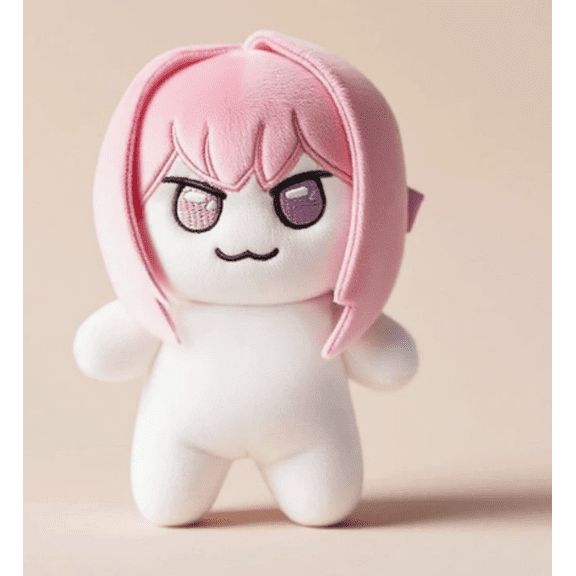 Doro Plush Toy Cute Pink Head Luxury Plush Don't Forget Me 5.9 Inch Gentle & Snuggly Cute Companion Perfect Birthday Gifts