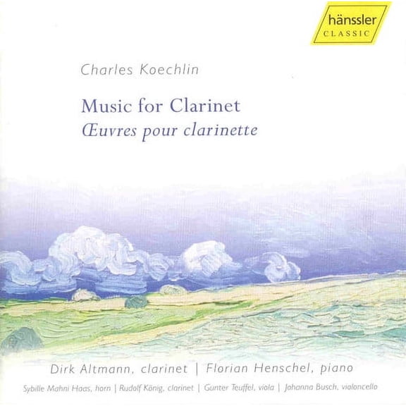 C. Koechlin - Music for Clarinet [COMPACT DISCS]