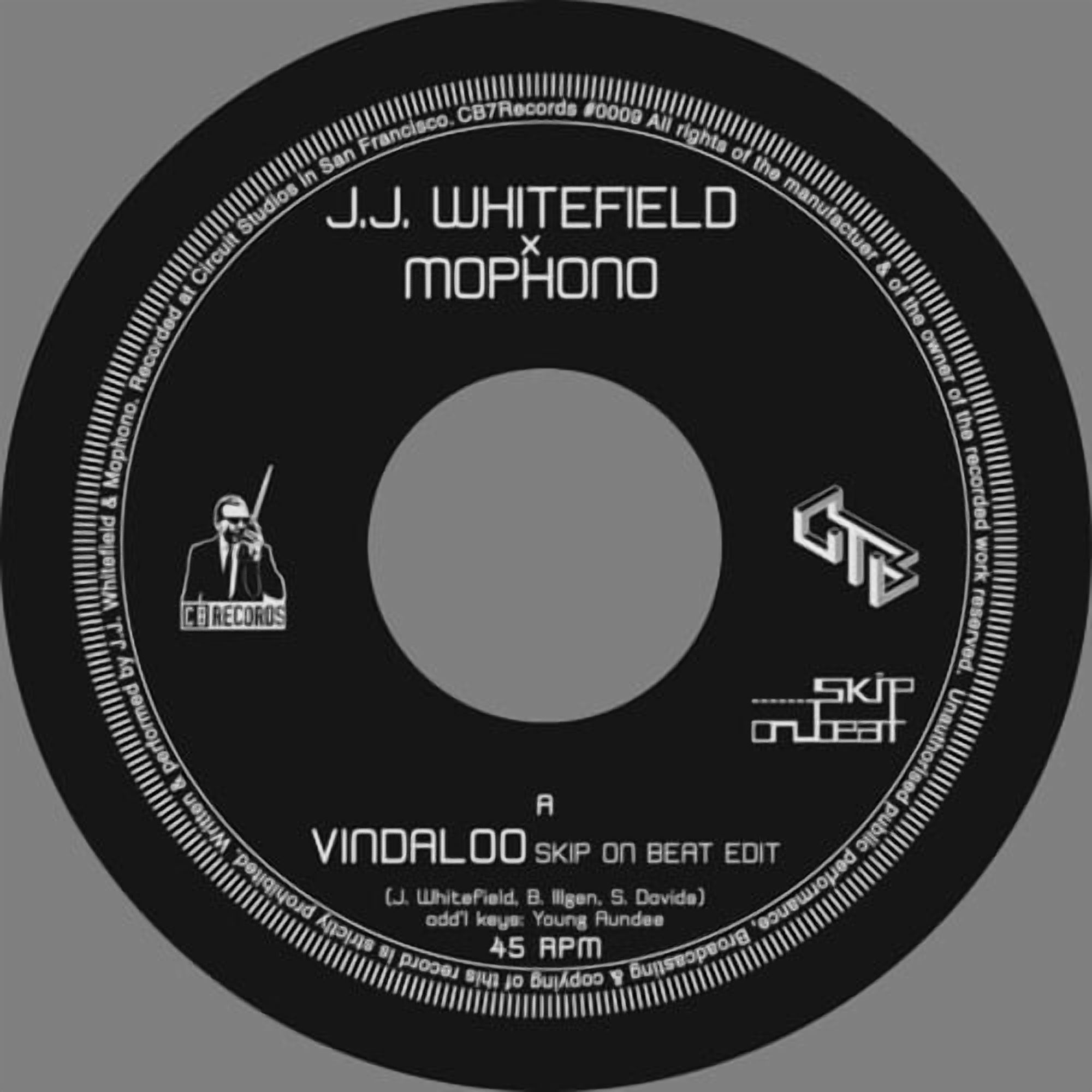 JJ Whitefield - Vindaloo - Music & Performance - Vinyl [7-Inch]