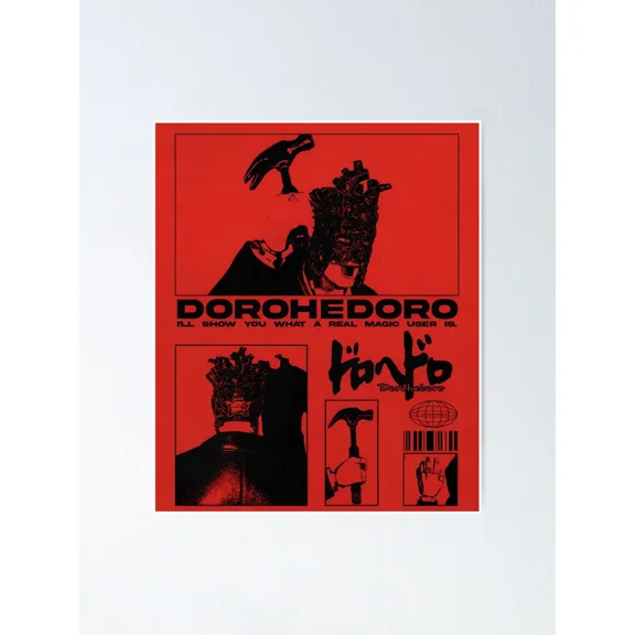 Dorohedoro Anime Manga Poster Unframed Size 24''x36'' GooGate