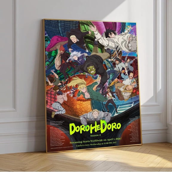 Dorohedoro Anime Poster Unframed Size 24''x36'' GooGate