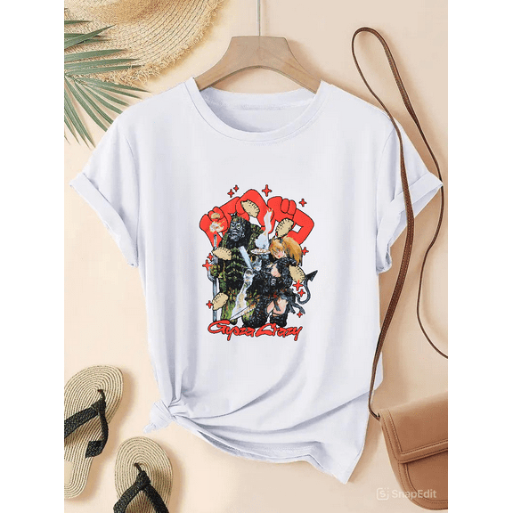 Dorohedoro Duo Gyoza Crazy Anime Manga Dark Comedy Graphic Unisex T-Shirt.PNG V50647 up to size 5XL