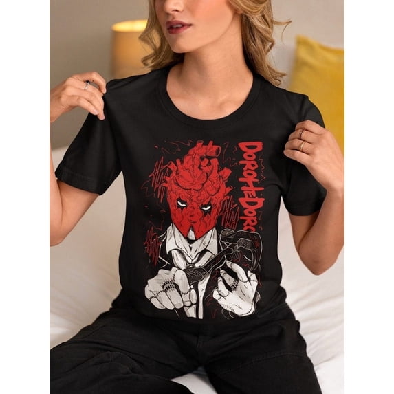 Dorohedoro Shin T-shirt Ebisu Noi Kaiman Nikaido Horror Gift Shirt All Size