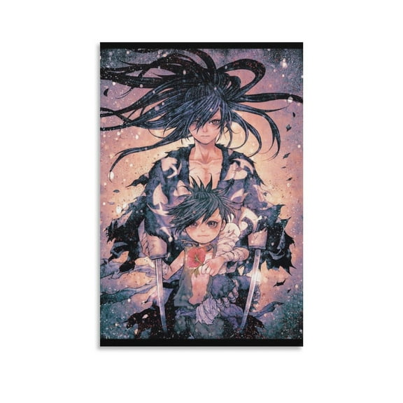 Dororo Hyakkimaru Poster Anime Picture Print Wall Art Poster Painting Canvas Posters Artworks Gift Room Aesthetic 08x12inch(20x30cm)