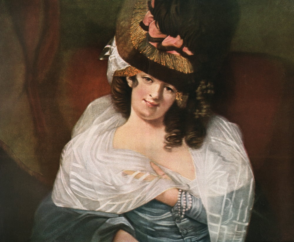 Dorothea Jordan 1761 Canvas Art - Ken Welsh Design Pics (30 x 24)