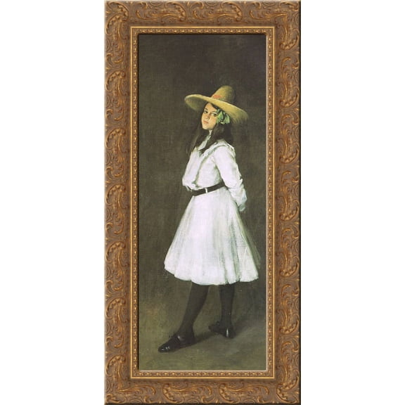 Dorothy 24x20 Gold Ornate Wood Framed Canvas Art by William Merritt Chase