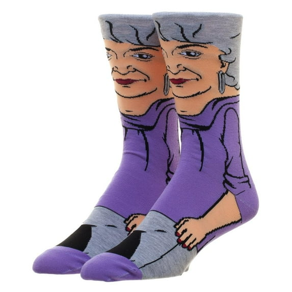 Dorothy Golden Girls 360 Character Crew Socks for Women