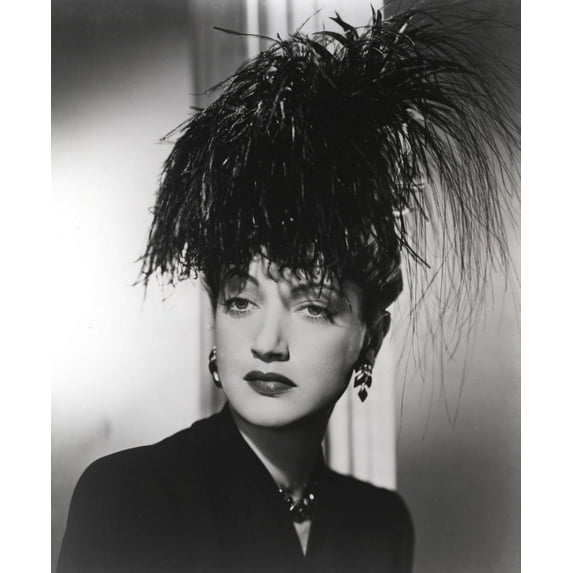 Dorothy Lamour wearing a feather headdress Photo Print (8 x 10)