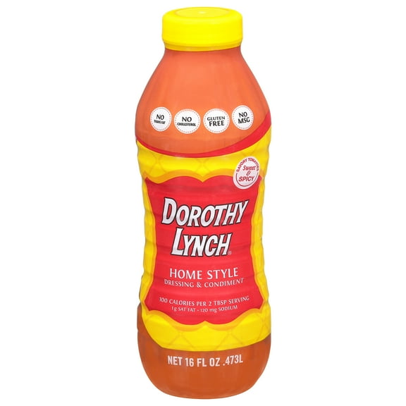Dorothy Lynch Home Style Dressing and Condiment, 16 fl oz Bottle  Classic Sweet & Tangy Salad Dressing