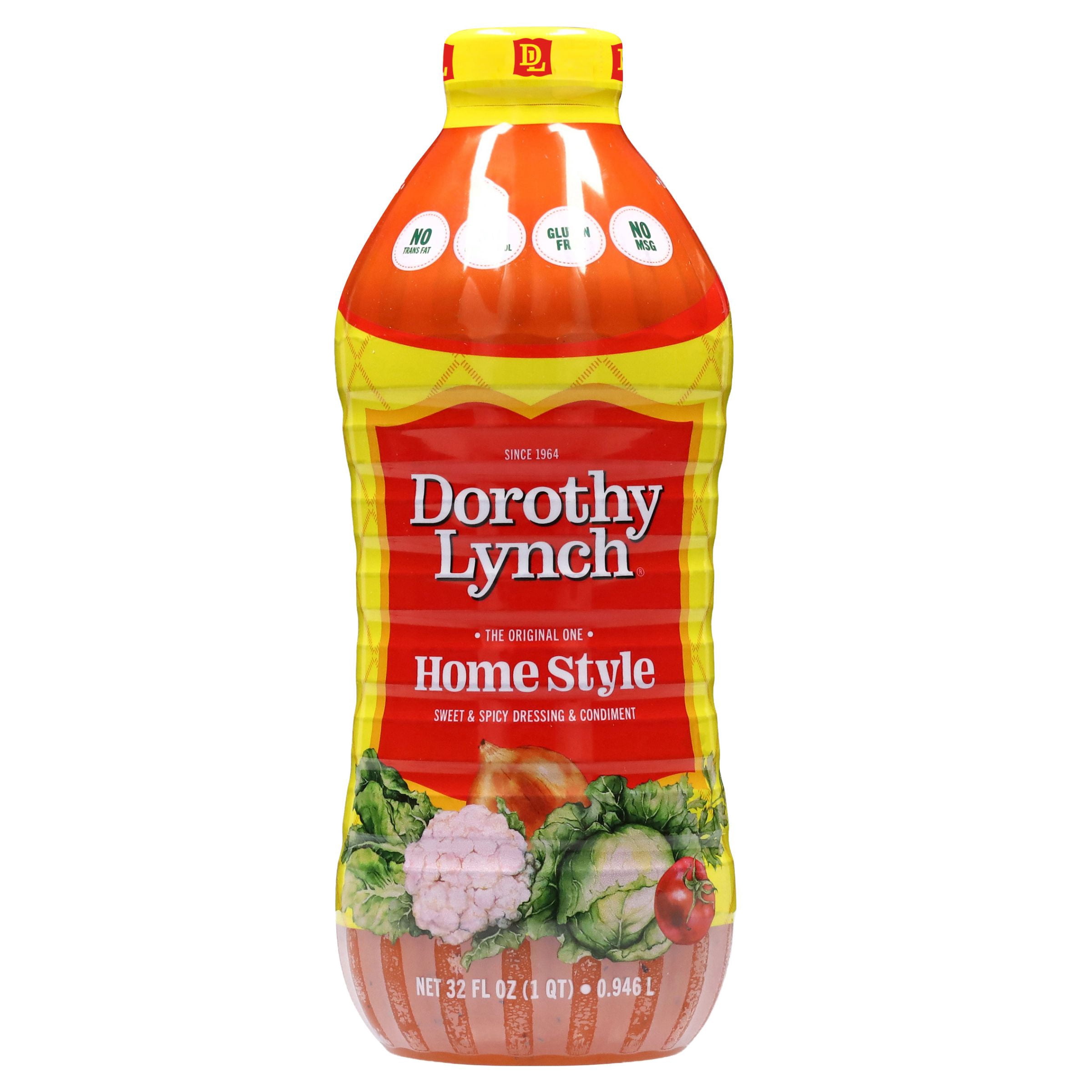 Dorothy Lynch Home Style Dressing and Condiment, 32 fl oz Bottle – Classic Sweet & Tangy Salad Dressing