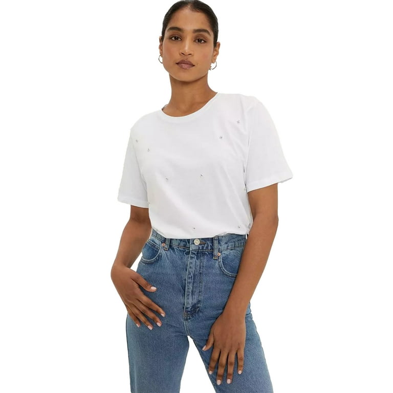 dorothy perkins white t shirt