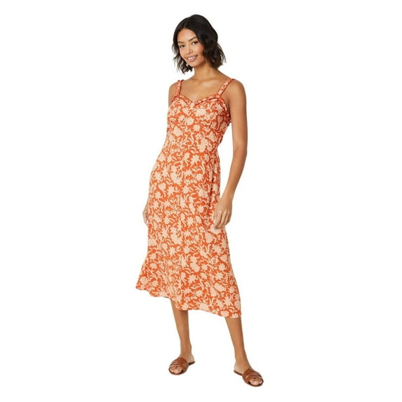 Dorothy Perkins Womens Floral Button Through Midi Dress