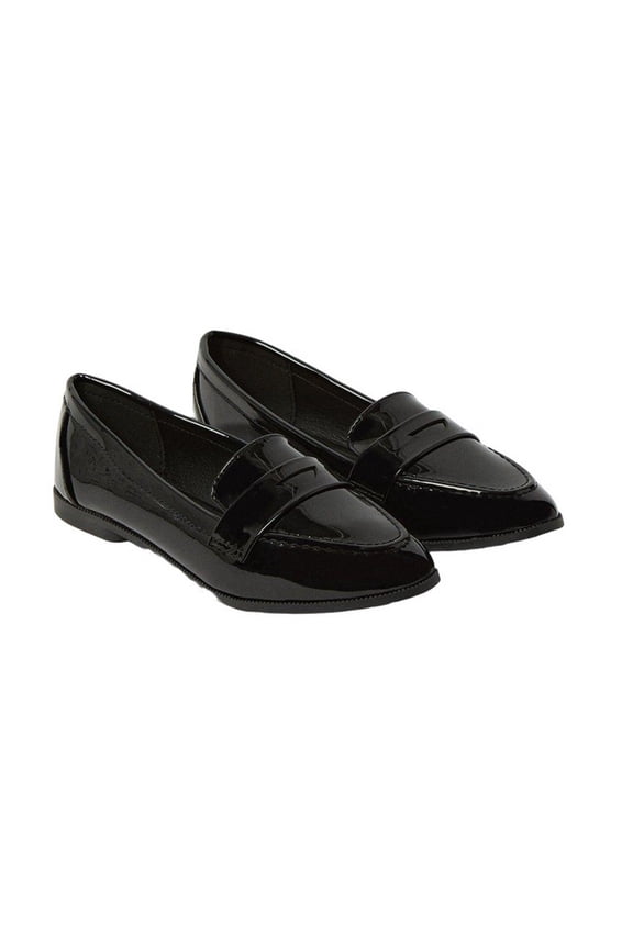 Womens Lana Wide Penny Loafers