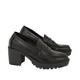 thumbnail image 1 of Dorothy Perkins Womens Lenny Wide Heeled Loafers, 1 of 4