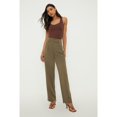 thumbnail image 1 of Dorothy Perkins Womens Pleat Front Straight Leg Pants, 1 of 1