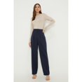 thumbnail image 1 of Dorothy Perkins Womens Pleat Front Straight Leg Pants, 1 of 1
