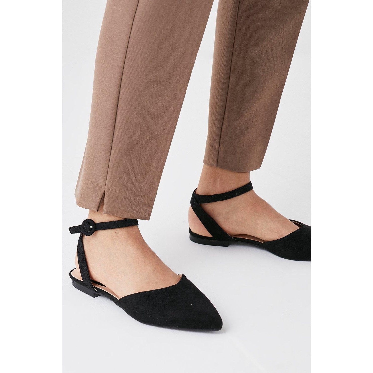 Dorothy Perkins Ballerine Donna – Sintetiche, Senza Lacci, Piatte, Punta Aperta, Collezione Prim
