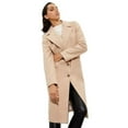 thumbnail image 1 of Dorothy Perkins Womens Single-Breasted Tall Boyfriend Coat, 1 of 5