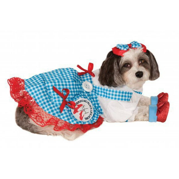 The Wizard of Oz Dorothy Pet Costume for Dogs or Cats by Rubies, Medium
