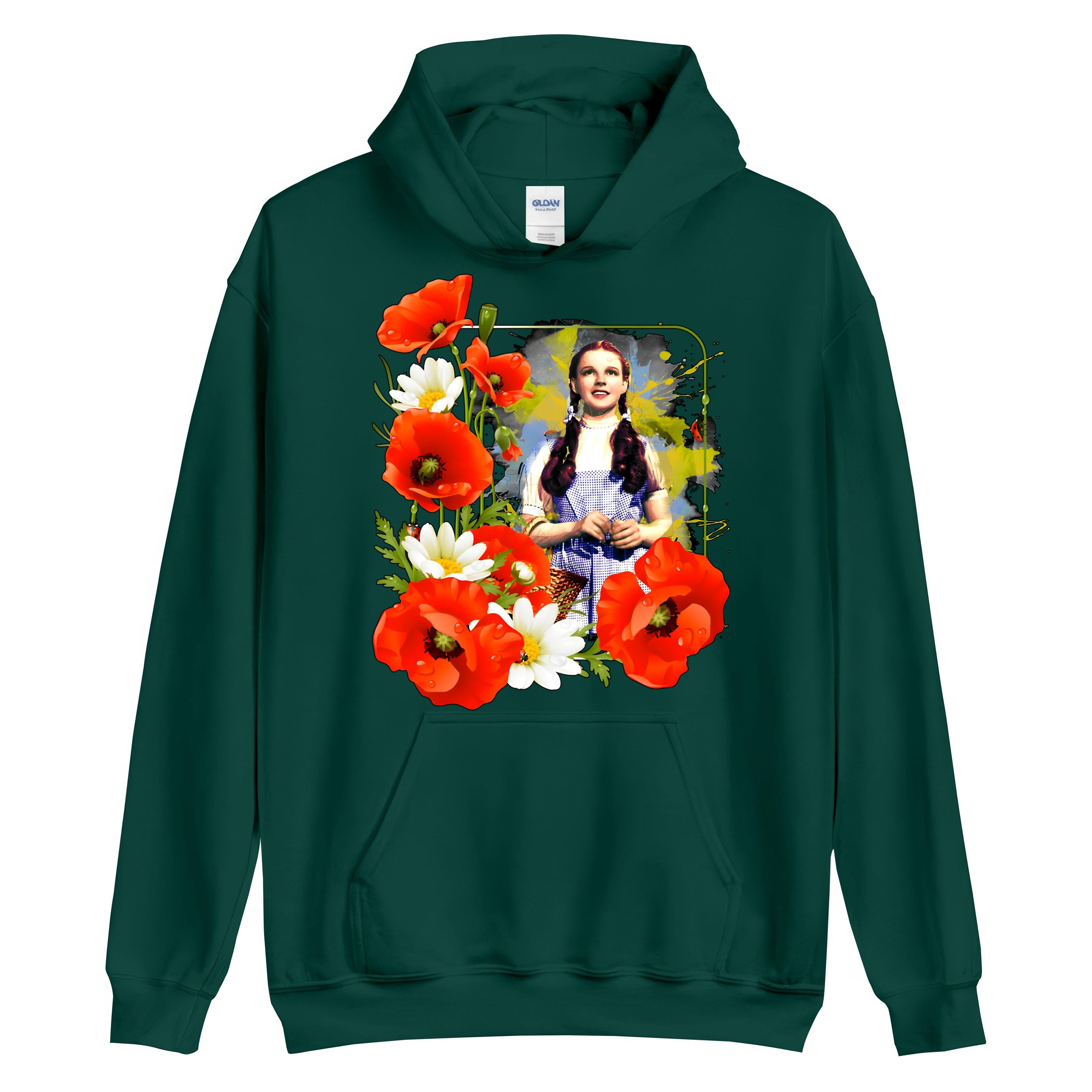 Dorothy Poppies The Wizard Of Oz Unisex Vintage T-Shirt, Dorothy Shirt ...
