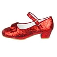 thumbnail image 1 of Dorothy's Ruby Red Wizard of Oz Slipper Shoes for Kids Toddler 8, 1 of 8