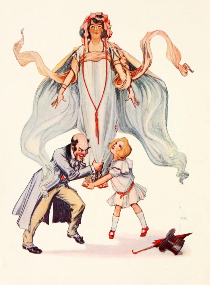 Dorothy & the Wizard in Oz 1908 Picking the Princess Canvas Art - John R Neill (24 x 36)