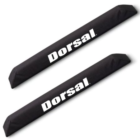 Dorsal Aero Roof Rack Pads for Factory and Wide Crossbars - Surfboards Kayaks Sups Snowboards