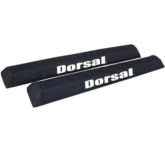 Dorsal Fins Aero Roof Rack Pads for Factory and Wide Crossbars, 2 pack