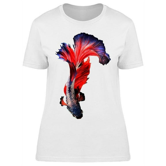 Dorsalview Of Betta Fish T-Shirt Women -Image by Shutterstock, Female Small