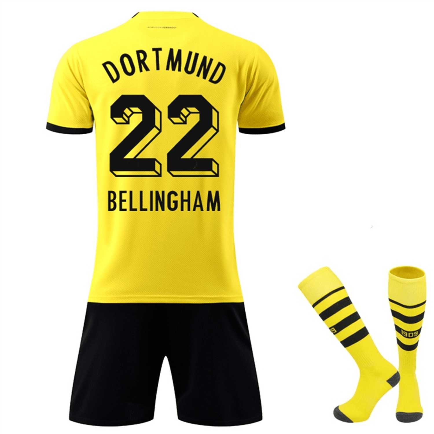 Dortmund 23/24 Authentic 22 Bellingham Home Jersey