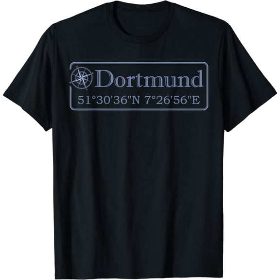 Dortmund City Location Germany Vacation Memorabilia, Souvenir T-Shirt mens t hirt men，black，women，misfits，journey ，boys