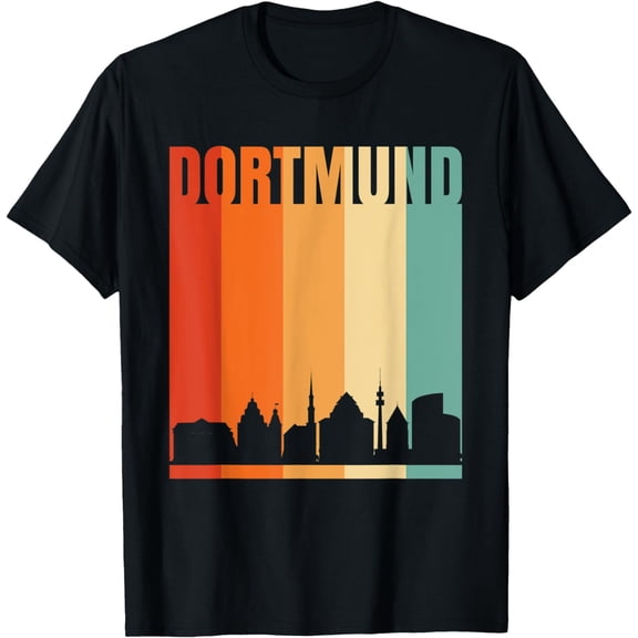 Dortmund Skyline T-Shirt, Town-Shirt Dortmund Town Gift mens t Gift men，black，women，misfits，journey ，boys