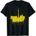 thumbnail image 1 of Dortmund Skyline Yellow Painting Fan Art For Dortmund, Lover T-Shirt mens t irt men，black，women，misfits，journey ，boys, 1 of 4