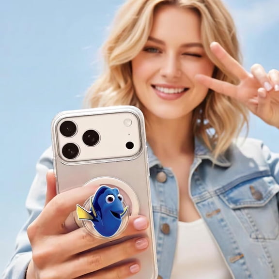 Dory Finding Nemo Phone Grip, Phone Stand, Disney Inspired Phone Holder, High-Quality Gift For Lovers, Phone Accessory URENPG44