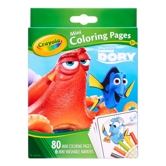 Dory Mini Coloring Pages