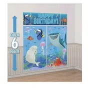 Dory & Nemo Scene Setter Wall Decorating Birthday Party Over 6 Feet Backdrop