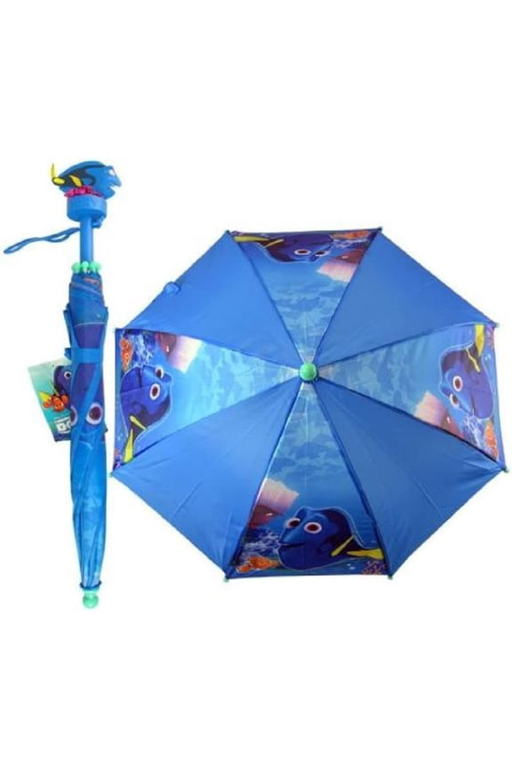 Dory by RUZ Kids Molded Handle Rain Umbrellas, Blue