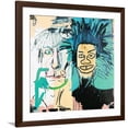 thumbnail image 1 of Art.com Dos Cabezas, 1982 Giclee Print by Jean-Michel Basquiat, Brown Frame Wall Art, 38" x 38", 1 of 4