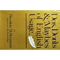thumbnail image 1 of Pre-Owned Dos, Don'ts and Maybes of English Usage (Hardcover) 0517345870 9780517345870, 1 of 1