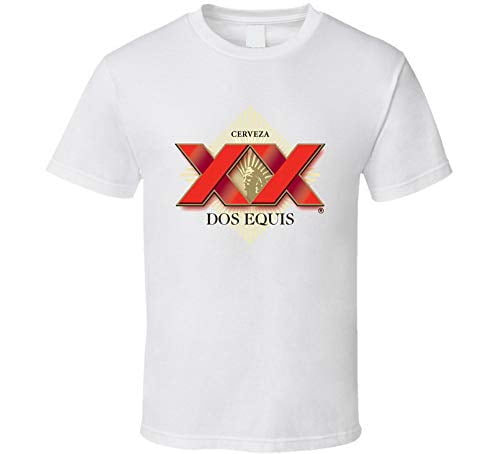 Dos Equis Bier Logo T Shirt WeiB Gr. Walmart