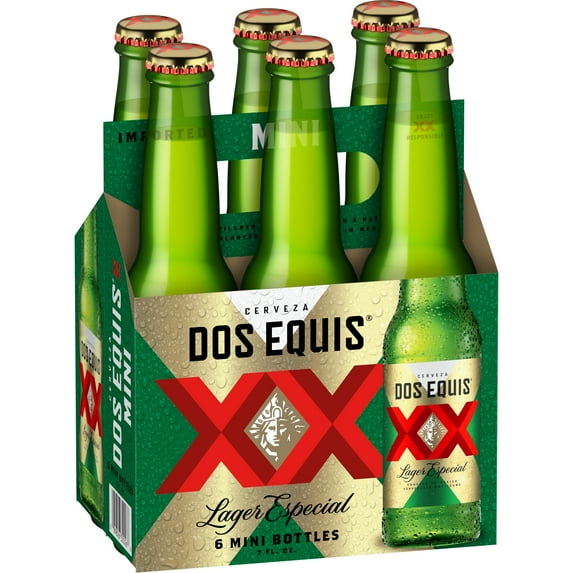 Dos Equis Mexican Lager Beer, 6 pack, 7 fl oz bottles