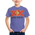 thumbnail image 1 of Dos Equis T-Shirt for Boys Girls, Kids Novelty Crew Neck Tops, Lightweight Short Sleeve Tee, XS-XL, 1 of 9